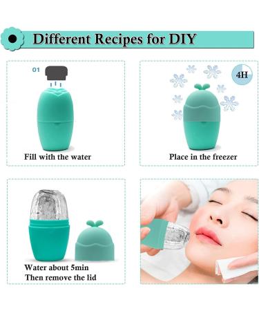 Ice Face Roller for Face and Eyes - Ice Roller for Tightens Shrinks Pores Relief Eye Puffiness Improve Skin Elasticity - Birthday Gifts for Her Women Beauty Skincare Face Tools Products - Buy Online on SooperMarket.com