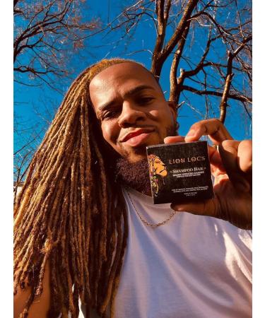 Lion Locs Shampoo Bar & Conditioner - Build Up & Residue Free (5oz) | For Dreadlocks, Microlocs, Sisterlocks, Wicks, Brotherlocks, Braids - All Hair Types - Buy Online on SooperMarket.com
