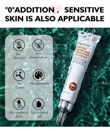 2pcs Silk Protein Anti-Aging Eye Cream for Wrinkles, Dark Circles, Fine Lines - Firming & Repair Eye Serum - Buy Online on SooperMarket.com