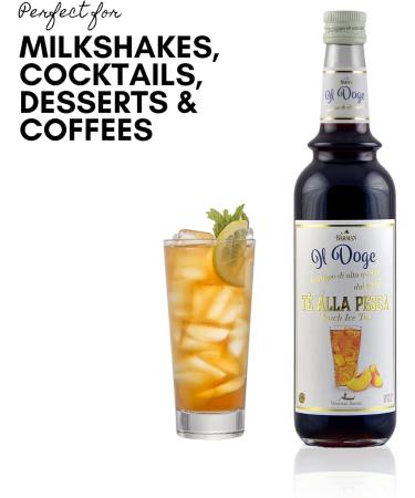 BARMAN IL DOGE Peach Ice Tea Syrup 70cl - Buy Online on SooperMarket.com