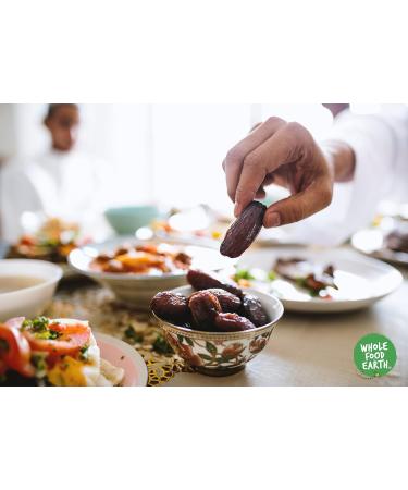 Wholefood Earth Organic Jumbo Oats 3 kg | Vegan | High Fibre | Certified Organic & Organic Dried Deglet Nour Dates (Pitted) 1 kg | GMO Free | Raw | Vegan | High Fibre | Certified Organic + Deglet Nour Dates - Buy Online on SooperMarket.com