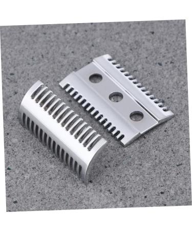 Angoily Zinc Alloy Razor Heads - Traditional Parts for Men | Electric Shears | Robust Blade-Free Design | 3-Pack - Buy Online on SooperMarket.com