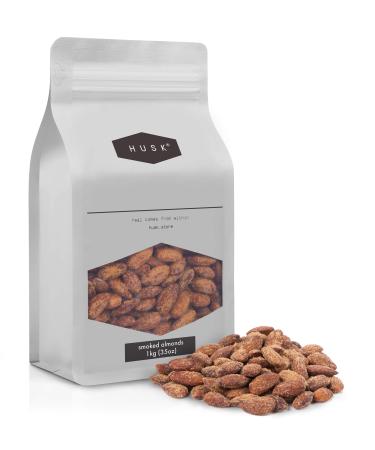 1KG Smoked Almonds by HUSK - Resealable Pouch
