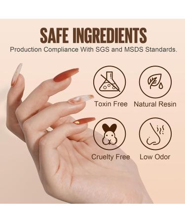 TOMICCA 15ML No Wipe Matte Gel Top Coat - Long Lasting DIY Nail Salon Finish - Buy Online on SooperMarket.com