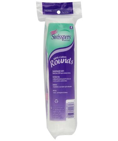 Buy Swisspers Multicare Cotton Rounds - 80 Count | Premium Quality for All Skin Types - Fast International Shipping - Buy Online on SooperMarket.com