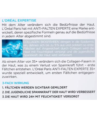 L'Or al Paris Anti-Aging Moisturizer with Collagen | 24h Hydration & Wrinkle Reduction | 50ml (Pack of 2) - Buy Online on SooperMarket.com