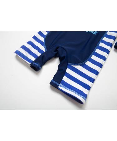 BONVERANO Baby Boys Swimsuit/Sunsuit UPF 50+ Sun Protection with Hat - 6 Months | Whale Design - Buy Online on SooperMarket.com
