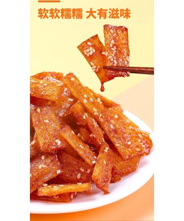 5 kinds of spicy noodles Instant Delicious Handmade Spicy Snacks Spicy Noodle Web Celebrity latiao Snacks gluten Sweet and spicy Chinese snacks Leisure snacks Nostalgia Spicy strips (10 bag) - Buy Online on SooperMarket.com