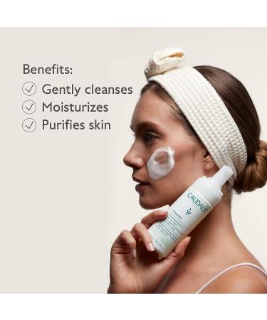 Caudalie Instant Foaming Cleanser 5.07 Fl Oz - Gentle Cleansing Formula - Buy Online on SooperMarket.com