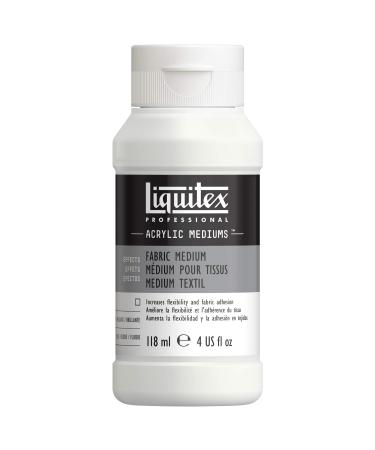 Liquitex Professional Effects Medium  118ml (4-oz)  Fabric Medium 4-oz Fabric