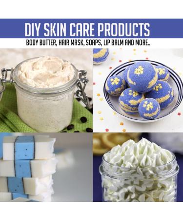 African Ivory White Shea Butter - Raw Organic & Unrefined for Anti-Aging Dry Skin - 16oz - Ideal for DIY Body Butters, Soaps, Lotions, and Lip Balms - From Ghana - Buy Online on SooperMarket.com