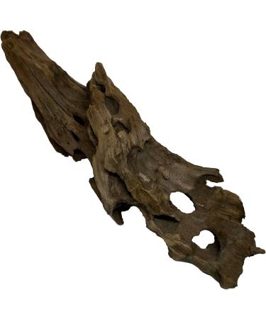 Awesome Aquatic Natural Medium Holey Driftwood 7 - 12 Nano Fish Aquarium Shrimp Tank Terrarium Reptile Branch & Log Habitat Wood Decoration Arts & Crafts Decor (Med Holey 7-12 inch) - Buy Online on SooperMarket.com