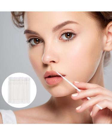100 Pieces Easy Eyehip Extension Brush - Micro Applicator Makeup Cleaning Stick & Eyelash Lifting Accessories (White) - Best for Precision Application - Buy Online on SooperMarket.com
