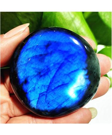 Natural Crystal Rough Natural Labradorite Stone Crystal Palm Stones Plaything Crystals and Home Decoration 1PC Home Collections (Color : 150-160g) - Buy Online on SooperMarket.com