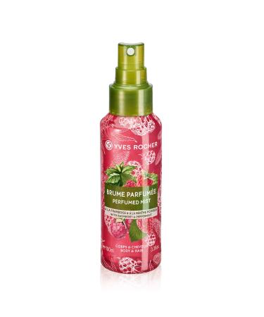 Yves Rocher Raspberry Peppermint Perfumed Body and Hair Spray 100 ml./3.38 fl.oz.