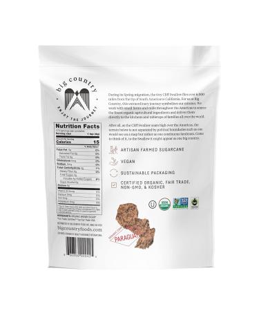 Big Country Organic Dark Brown Sugar - Fair Trade, Non GMO, Vegan, Gluten Free - 1.5 lb (Pack of 6) - Buy Online on SooperMarket.com