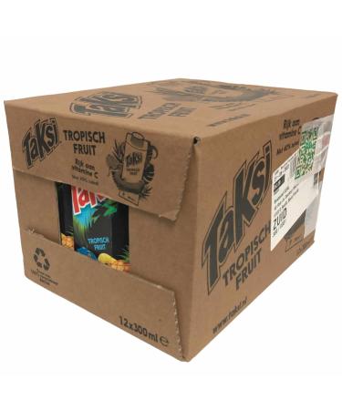 Taxi Tropical Fruit Drink - Exciting 12x300ml Pack | International Shipping Available - Buy Online on SooperMarket.com