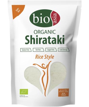 Bioasia Bio Shirataki Rice from Bio-Konjakmehl-with a low calorie content-sugar fat and gluten-free (1 x 270 g) 270 g (1 Pack)