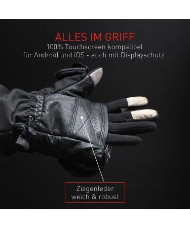 The Heat Company Heat 3 Smart Gloves - Innovative Women's Ski Gloves & F ustlings for Winter Sports - Black Size 6 - Buy Online on SooperMarket.com