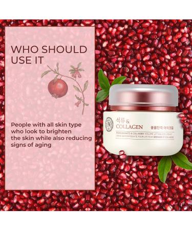 The Face Shop Pomegranate & Collagen Volume Lifting Eye Cream - 1.69 Fl Oz - Buy Online on SooperMarket.com