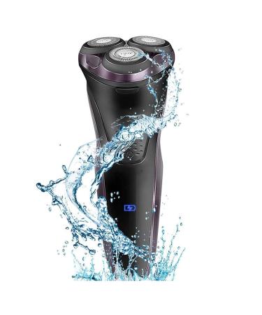GeRRiT Electric Razor for Men Shavers for Men Rotary Shaver Razor Wet and Dry with Pop-Up Trimmer Waterproof USB Rechargeable
