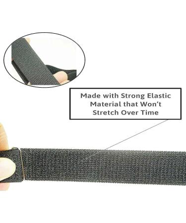 Pmsanzay 4/PK Adjustable Elastic Women Stirrups & Leg Straps - Multipurpose Boot and Pant Clips for Women and Teens - Buy Online on SooperMarket.com