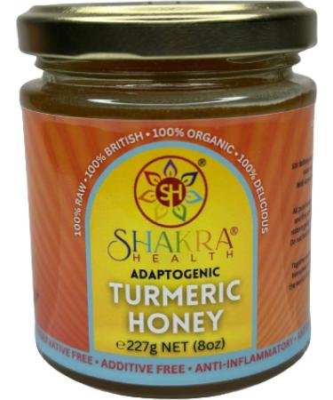 Organic Turmeric Honey Infused with UK Borage - Special Edition | High Strength, Potent, Light & Smooth Spread | Naturally Mild | 100% Organic - Buy Online on SooperMarket.com
