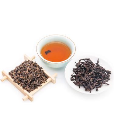 Oriarm Ripe Puerh Tea Loose Leaf - Yunnan Black Pu-erh Tea - Chinese Shu Puer Tea - 100g (3.53-Ounce) Ripe Puerh Tea 100g - Buy Online on SooperMarket.com