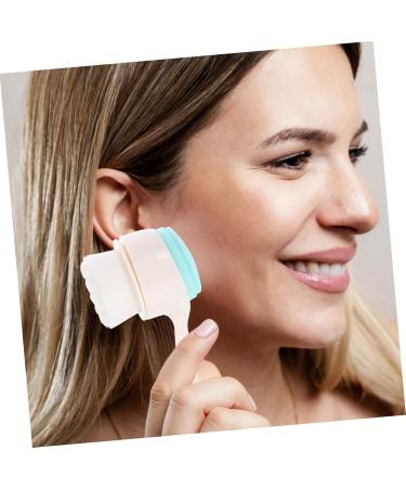 Manual Face Brush - Deep Cleansing Tool for Skin Care | Pore Cleaner & Face Washing Brush with Holder - Buy Online on SooperMarket.com