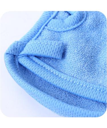 3 Pcs Exfoliating Gloves Set for Shower or Bath | Scrub Mittens in 3 Colours - Buy Online on SooperMarket.com