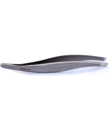 Staleks P-12 Eyebrow Tweezers with PVC Case | Precision Plucking Tool | 9.5 cm Length | International Shipping Available - Buy Online on SooperMarket.com
