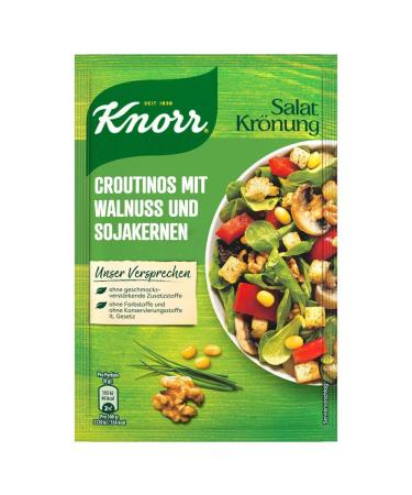 Buy Knorr Salad Dressing Croutinos with Walnuts & Soya Seeds - 25g (Pack of 2) | International Shipping Available - Buy Online on SooperMarket.com