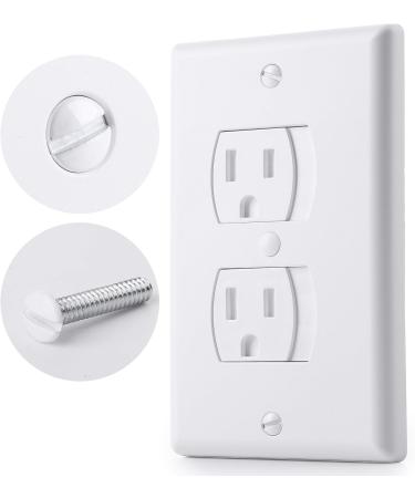 Bates- Self Closing Outlet Covers  2 Pack  Sliding Outlet Covers  Outlet Cover  Outlet Covers Baby Proofing  Baby Outlet Cover  Baby Proofing Outlet Cover  Plug Covers for Electrical Outlets - Buy Online on SooperMarket.com