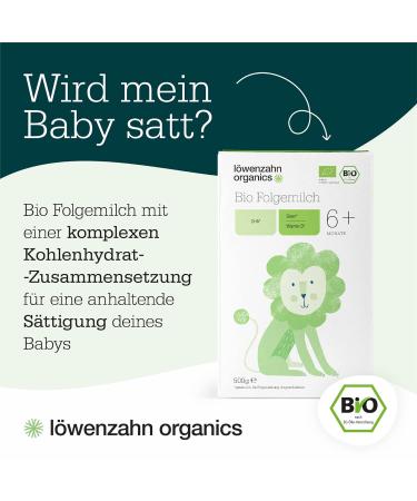 Dandelion Organics Bio Follow-Up Milk 6+ Months | Healthy Baby Milk Powder & Baby Food - Buy Online on SooperMarket.com