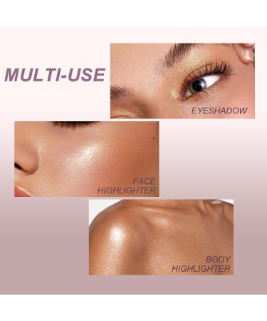 YOUNG VISION Baked Highlighter Powder Palette - Sheer Pearl Shimmer Highly Pigmented Face Makeup (0.19 Oz Pack of 1 - Buy Online on SooperMarket.com