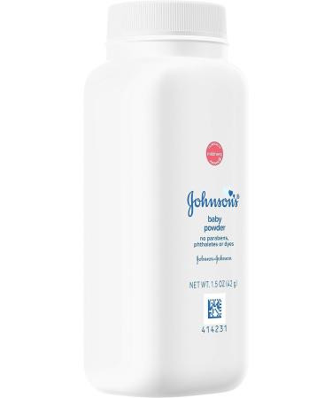 Johnson's Baby Powder for Delicate Skin - Hypoallergenic, Paraben-Free, Phthalate-Free, Dye-Free - 1.5 oz - Buy Online on SooperMarket.com