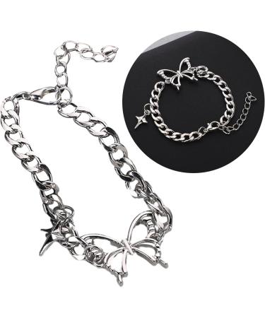 Shop Stylish OralGos Fashion Butterfly Bracelet - Adjustable Hand Chain Jewelry Gift for Family - Buy Online on SooperMarket.com