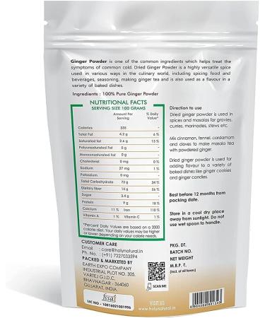 QURA Ginger Powder - 400 GM - Buy Online on SooperMarket.com