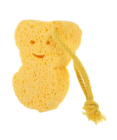 HAPINARY 1pc Shower Wipe Sponges Bathing Sponge Foam Rub Shower Sponge Bath Sponge Bathing Brush Shower Brush Pouf Bath Sponge Wood Pulp Fiber Bath Cotton Body