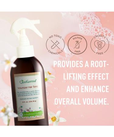 Volumizer Hair Tonic | Instant Volume & Lift | Lightweight Natural Root Lifter for All Hair Types | Just Nutritive 8 Fl Oz - Buy Online on SooperMarket.com
