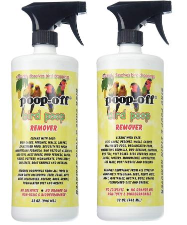 Poop-Off Bird Poop Remover Sprayer, 32-Ounce 2 Pack