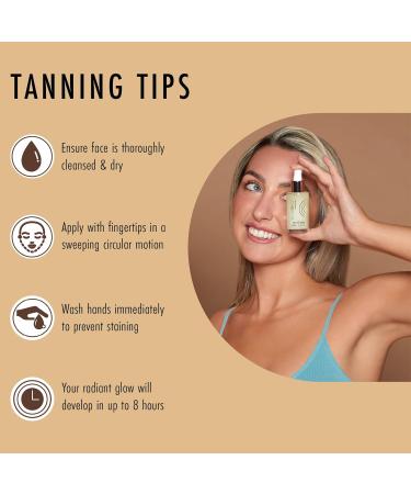 St Moriz Advanced Face Tanner Serum - Hydrating Self Tan with Q10 & Hyaluronic Acid for Natural Radiant Glow - 1.01 fl oz - Buy Online on SooperMarket.com