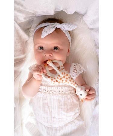 Sophie la girafe Teething Toy Gift Set - Natural Rubber Teether and Teething Ring in Gift Box with Bag and Card - Baby Teething Toys - Buy Online on SooperMarket.com