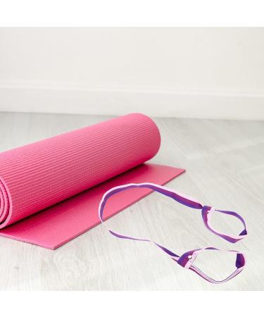 Yoga Mat Carry Strap Sling - Adjustable Band for Home & Travel - Assorted Colors - 134x4cm - Buy Online on SooperMarket.com
