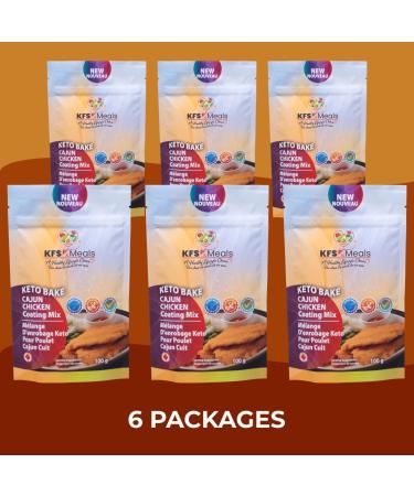 Keto Bake Cajun Coating Mix 6 Packs - Buy Online on SooperMarket.com