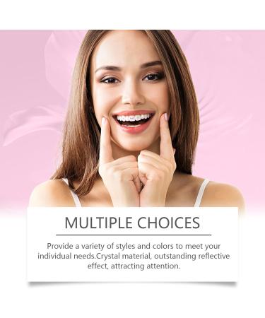 Crystal Stickers for Teeth | Gemstone Stickers for Teeth with Portable Decorative Comfortable Teeth Supplies for Daily Use Shopping Dating - Buy Online on SooperMarket.com