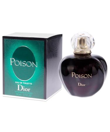 Poison By Christian Dior For Women. Eau De Toilette Spray Black 1.7 Fl Oz Spicy 1.7 Fl Oz (Pack of 1) - Buy Online on SooperMarket.com