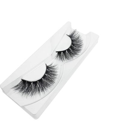 GOO GOO 16mm Bushy Siberian Mink Fur False Eyelashes - Handmade 3D Natural Soft Curl Fake Lashes - Reusable Makeup Eyelashes - 1 Pair - Buy Online on SooperMarket.com