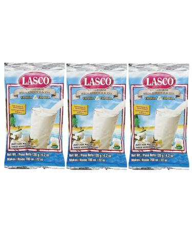 LASCO Soy Food Drink Pack of 3 Vanilla 4.2 oz each (120g x 3 360g)