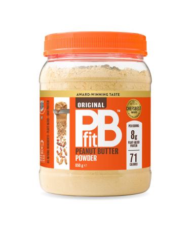 PBFIT - peanut butter in powder -free in powder form - high protein content and 87% less fat - perfect spread - gluten -free - 850 g can